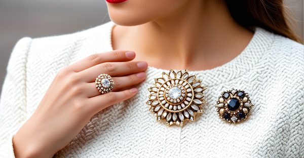 Découvrez les broches luxe qui sublimeront vos tenues
